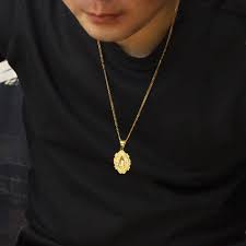 Jewelry Hand Pattern Round Jewelry Men S Necklace Fashion Necklace