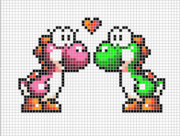 Resultats De Recherche D Images Pour Pixel Art Yoshi Coloriage Pixel Art Elephant Point De Croix Coloriage Pixel