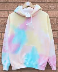 Decide what color you want your sweatshirt to be and whether you are using chemical or natural dye. Pastels Multicolour Tie Dye Hoodie Sweater Zara Jumper Casual Wear 8 22 Handmade Ebay