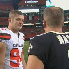 1 college career 1.1 statistics 2 professional career 2.1 new york giants 2.2 new orleans saints 2.3 jacksonville jaguars 2.4 statistics 3 personal life 4 references 5. Breaking Down The Post Game Embraces In Browns Vs Saints Dawgs By Nature