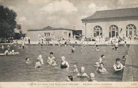Crystal Lake Il Swimming Pool Rppc 1946 Mchenry Co Crystal Lake Il Swimming Pools Crystal Lake