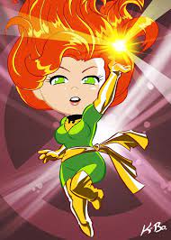 I was trying to come up with a story line for them, but it's still pretty vague. X Men Jean Grey Phoenix Card By Kevinbolk On Deviantart Jean Grey Phoenix Chibi Marvel X Men