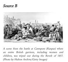 What does Source B tell us about the Kanpur massacre in 1857? [5)​ - Brainly.in