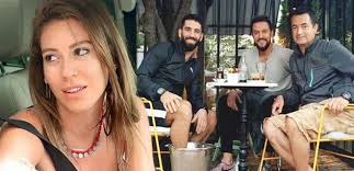 Nişan törenlerinden ilk görüntüler basına sızdı. Sinem Kobal Ve Arda Turan Pisti Oldu Magazinn Com