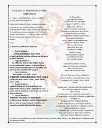 John rizzo, a salesian priest from the region near arenzano, italy, who already had a great devotion to the infant jesus. Letanias Al Divino Nino Jesus Hd Png Download Kindpng