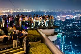 Vertigo rooftop bar and moon bar at banyan tree bangkok are among the best in bangkok, just after the sky bar at lebua state tower and the sky bar at lebua hotel on top of the state tower is, without a doubt, the most famous rooftop bar in bangkok. The 5 Best Rooftop Bars In Bangkok Thailand No Destinations