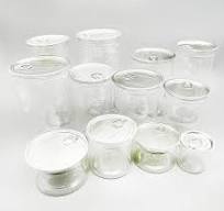 Custom POP Can for Food Packing. 300ml 350ml 400ml 450ml 500ml 550ml PET  Tuna Can Plastic Jar With Easy Open Aluminum Lid