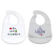 Hudson Baby 2 Pack Silicone Bibs Bed Bath Beyond