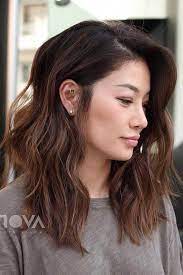 Length And Style Side Parted Long Shag Style Not Color Asianhairstyles Hairstyles Longhair Longbob Medium Hair Styles Asian Hair Medium Length Hair Styles