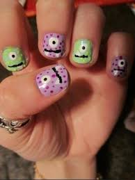 monster nails my version of cute
