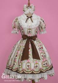 Custom Size and Color Classic Lolita OP Dress Chocolate Museum - Etsy