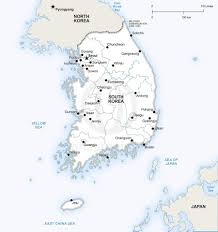 A map is defined as a representation, u. Vector Map Of South Korea Political One Stop Map