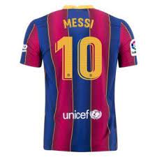Messi porte le maillot du psg sur la couverture de france football alors qu ils speculent sur le transfert potentiel de leo a paris from pictures.tribuna.com lionel messi may now be a free agent following the culmination of his contract on thursday, but barcelona are confident that he will stay, as has. Maillot Domicile Authentique Lionel Messi Barcelona 20 21 Par Nike Rv7010987 Pas Cher Maillots De Foot Promo