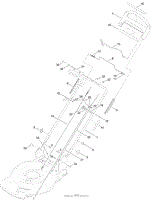 On rear wheel drive models, it is necessary to separate the rear drive assembly from the mower housing in order to change the drive belt. Toro 20353 22in Recycler Lawn Mower Sn 400000000 999999999 Parts Diagrams