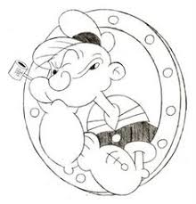 Printable spinach popeye coloring page. 16 Popeye Coloring Pages Ideas Coloring Pages Coloring Books Popeye