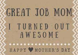 Greet your mom with this collection of happy mothers day memes that we carefully picked to make this day even. Funny Mother S Day Poem Card Printables Crafty Morning