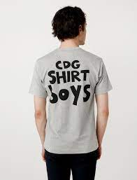 Comme Des Garcons Shirt Cdg Boys T Shirt Grey Garmentory