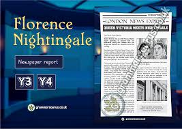 A news report is similar to a news article. Year 3 Model Text Newspaper Report Florence Nightingale P3 Grade 2 2nd Class Grammarsaurus