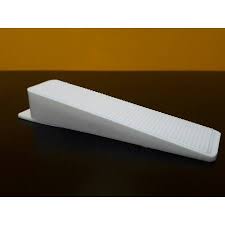 Fliesen verlegehilfe set, 100 zuglaschen, 100 fliesenkeile, 1 zange. Cunei Per Distanziatori Autolivellanti Block Level