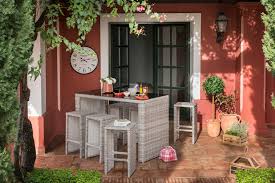 Mobilier De Jardin Pas Cher Gifi Table Haute Amenagement Exterieur Mobilier Jardin