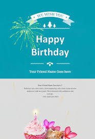 Remember the excitement and anticipation as you waited for your birthday to arrive when you were a kid? Simple And Sweet Birthday Greeting Card Birthday Card Maker Facebook
