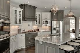 Moon White Granite With Dove Grey And White Cabinets Kitchen Cabinet Design Kitchen Remodel Countertops White Granite Countertops