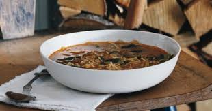 Tunisian Soup With Chard And Egg Noodles Recipe Epicurious Com Recipes Tunisian Food Soup
