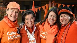 To get elected, be high