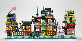 Ninjago City The Suburbs An Extension To Lego Set 70657 Ninjago City Docks In 2021 Lego Ninjago City Lego Sets Lego