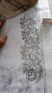 6 embroidery drawing designs, learn drawing before embroidery, how to draw an embroidery pattern. This Pin Was Discovered By Prajna Discover And Save Your Own Pins On Pinterest Handwork Embroidery Design Embroidery Designs Border Embroidery Designs