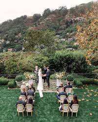 An Intimate Backyard Wedding In Sausalito California Small Weddings Ceremony Small Backyard Wedding Backyard Wedding Ceremony