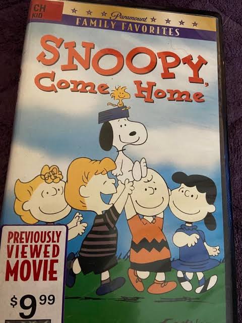 Snoopy, Come Home (VHS, 2001, Clamshell)
