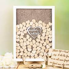 Wedding Guest Book Alternative Wooden Heart Bridal Shower Etsy Wedding Drop Box Guest Book Guest Book Frame Wedding Wedding Guest Book Sign