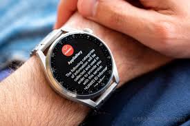 Huawei Watch 3 Pro in for review ...