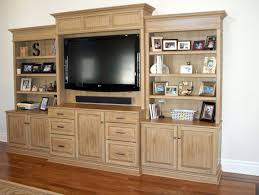 Entertainment Center In Painted And Glazed Finish Would Like Darker Li Built In Entertainment Center Home Entertainment Centers Painted Entertainment Centers