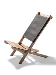 Waxed Canvas White Ash Travel Chair Slate Chair Beach Chairs Folding Chair