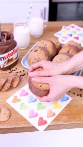 Brioche Cookie Nutella Videos De Comida Postres Comidas Dulces Postres Con Nutella