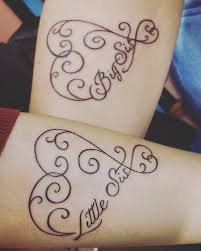 She thought of the idea and placement, i spiced it up and here it is. 89 Sister Tattoo Ideas To Show Your Bond Bored Panda