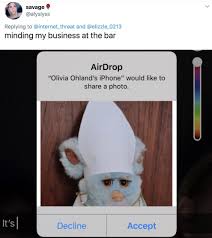 Drag one or more documents, photos, or other files to the recipient shown in the window. 15 Airdrops That Are Funny Weird Or 100 Ones To Decline