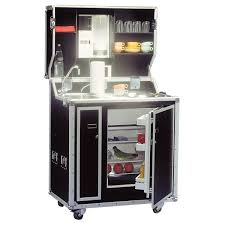 Compact all in one kitchen units. Kitcase Compact Kitchen Unit Black Kitchen Furniture Expo Mietmobel