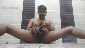 Sexy indian man naked on toilet floor - ThisVid.com