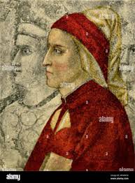 English: Engraving after the fresco in Bargello Chapel, painted by Giotto  di Bondone in the 14th century. Detail