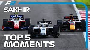 Top 5 Formula 2 Moments 2020 Sakhir Grand Prix Youtube