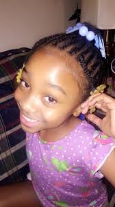 Natural braids for little black girls