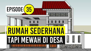 Lalu gimana caranya untuk dapat inspirasi rumah minimalis? Gambar Rumah Mewah 1 Lantai Sederhana Youtube