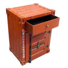 Sure, they're industrial levels of ugly, but they're super functional. Combo Bedside Cabinet Shipping Container Design Burnley Yarra Area Shipping Container Design Industrial Decor Industrial Style Decor