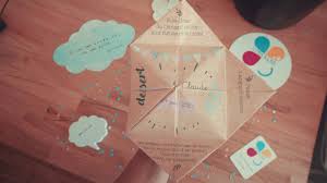 La cocotte bleue est un lieu idéal pour votre mariage avec une vue. Menus De Mariage En Cocotte Origami Creawizi Youtube