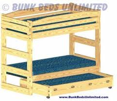 Trundle beds typically have a twin or a full size frame, twin xl sizes are rare, and queen/king trundle bed frames are very hard to find. Hardware Kit For Bunk Bed Plan Stackable Twin With Trundle Bed