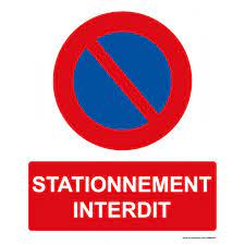 Achetez en ligne vos panneaux de stationnement interdit. Panneau Rectangulaire De Securite Stationnement Interdit