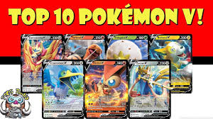 The pokemon trading card game is a collectible card game based on the pokemon video game series. The Top 10 Pokemon V Cards Youtube